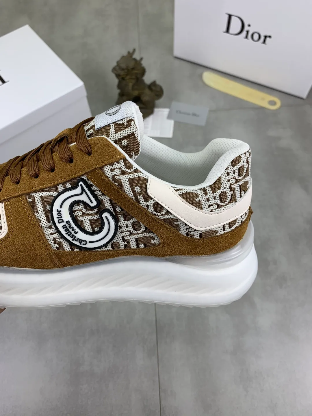 Men's Men's Shoes💰P440💰[New Style]🆘[Dior] 2025 Dior Original Lace-up Low-top Men's Shoes Classic casual shoes 🔥This model is the official classic model, with high quality and made by famous original designers. It is made of high-quality cowhide with original materials➕comfortable and breathable mesh lining➕pigskin insole. The perfect last shape and generous and fashionable design have attracted many consumers and are suitable for drivers to drive🚗. What you want is the highest quality in the market. Color: multi-color. Code number: 38--44 (45 customized)